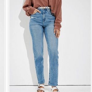 Stretch mom jeans, size 6 regular, American Eagle outfitters.